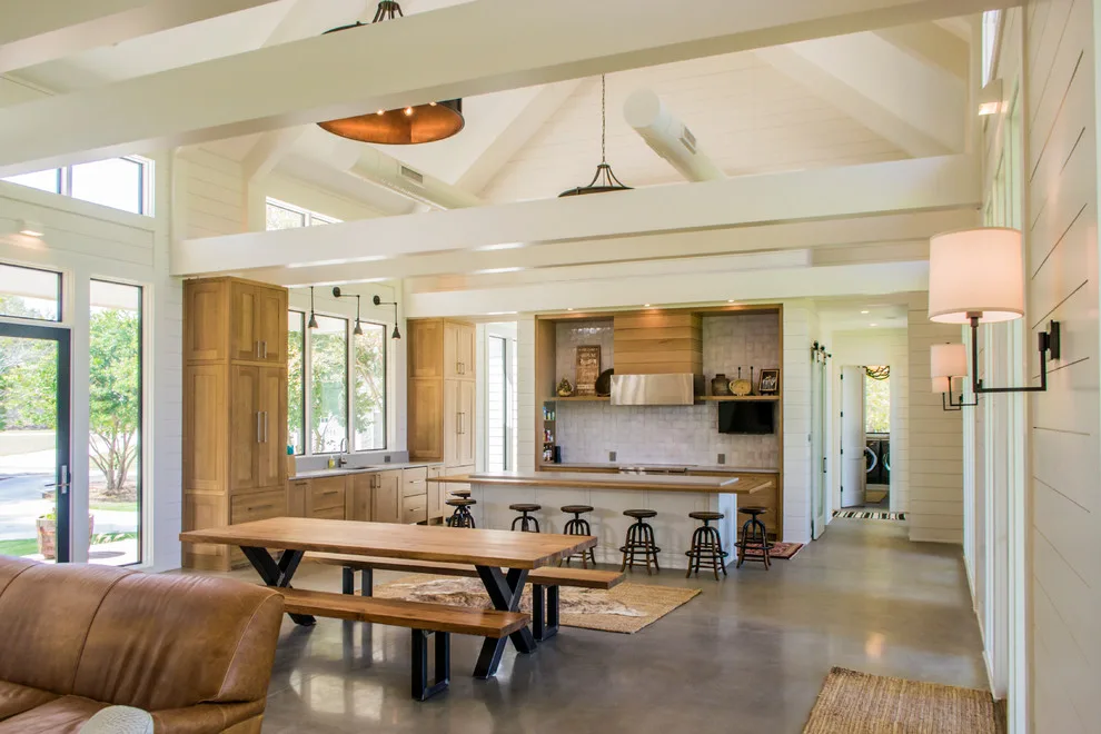 Contemporary Lake Murray Farmhouse by Catalyst Architects, LLC - Photo 8