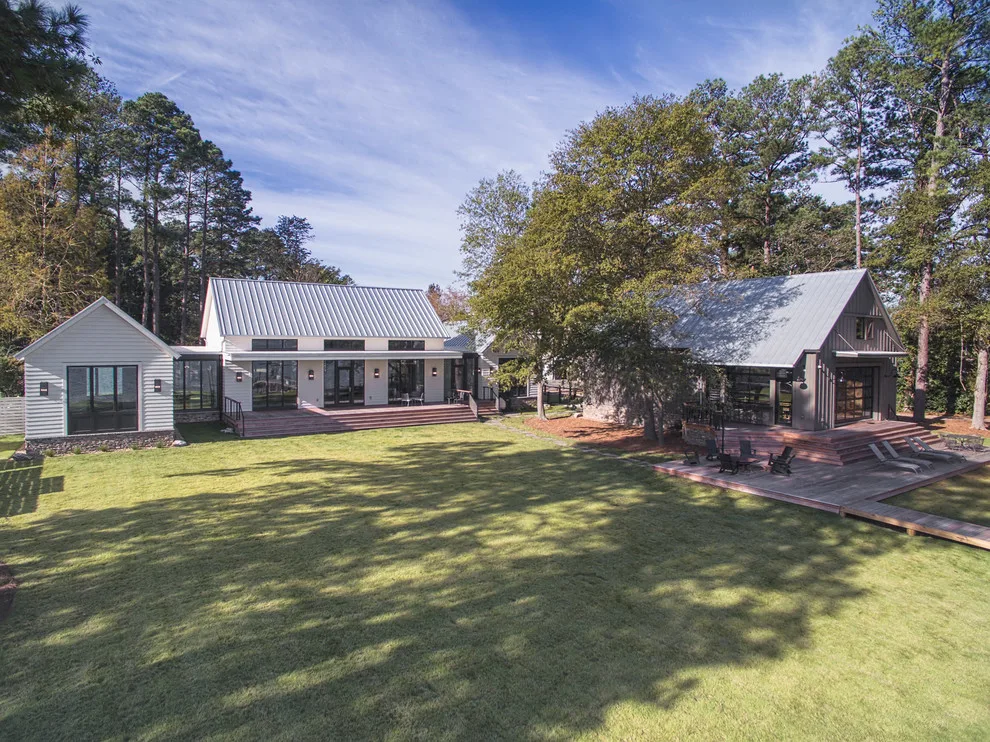 Contemporary Lake Murray Farmhouse by Catalyst Architects, LLC - Photo 16