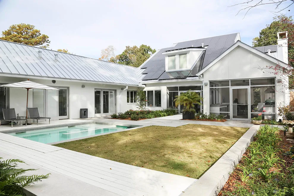 Contemporary Eco-Friendly Residence by Lionel F Bailey AIA Architect LLC - Photo 9