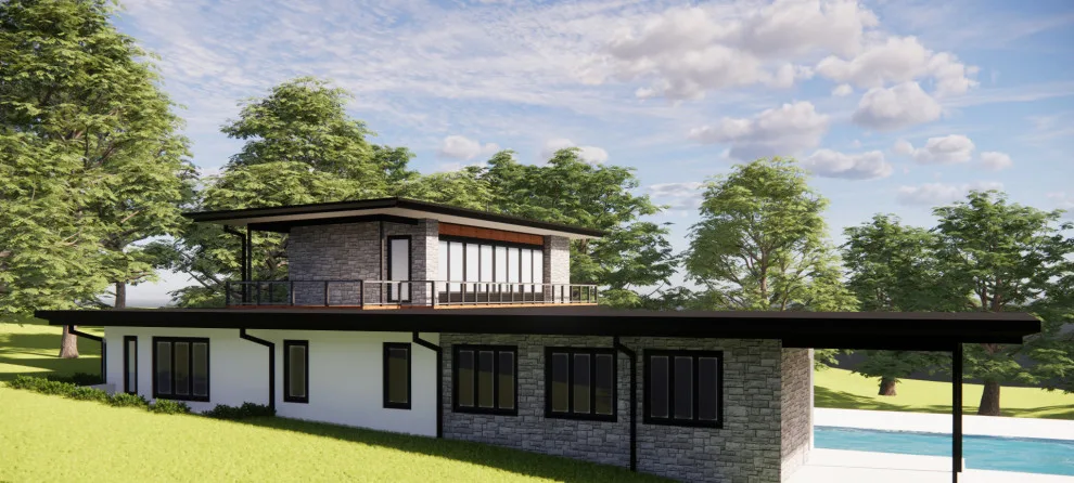 Contemporary Lodging House by Dawn Christine, Architect PLLC - Photo 4
