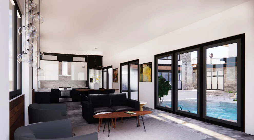Contemporary Lodging House by Dawn Christine, Architect PLLC - Photo 2