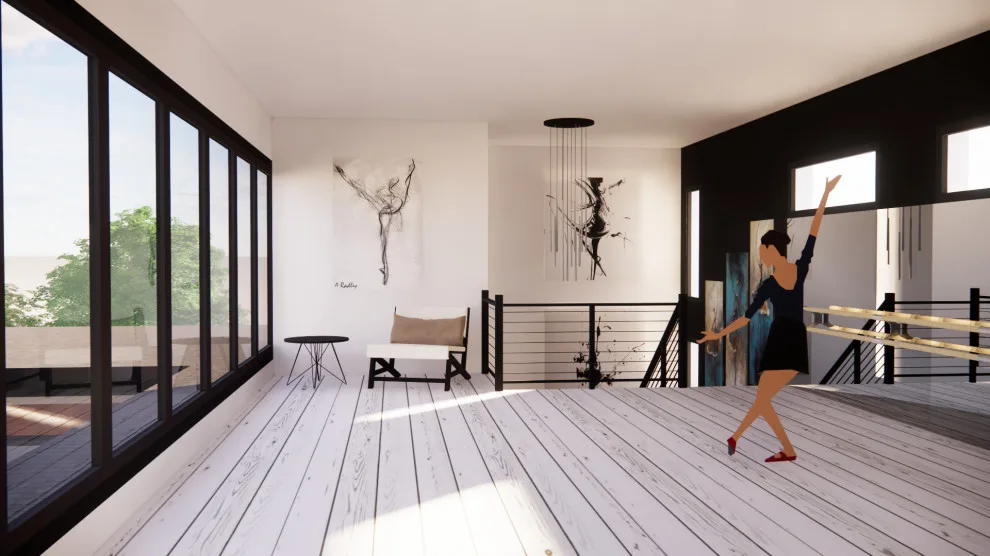 Contemporary Lodging House by Dawn Christine, Architect PLLC - Photo 5