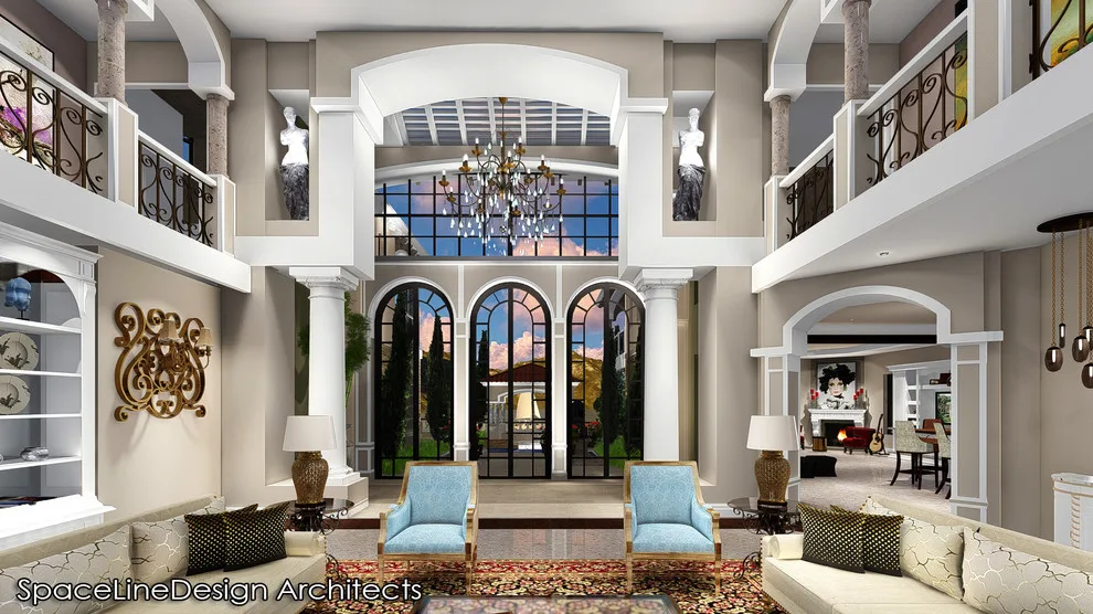 Contemporary Mediterranean Villa Design by Spacelinedesign Architects - Photo 3