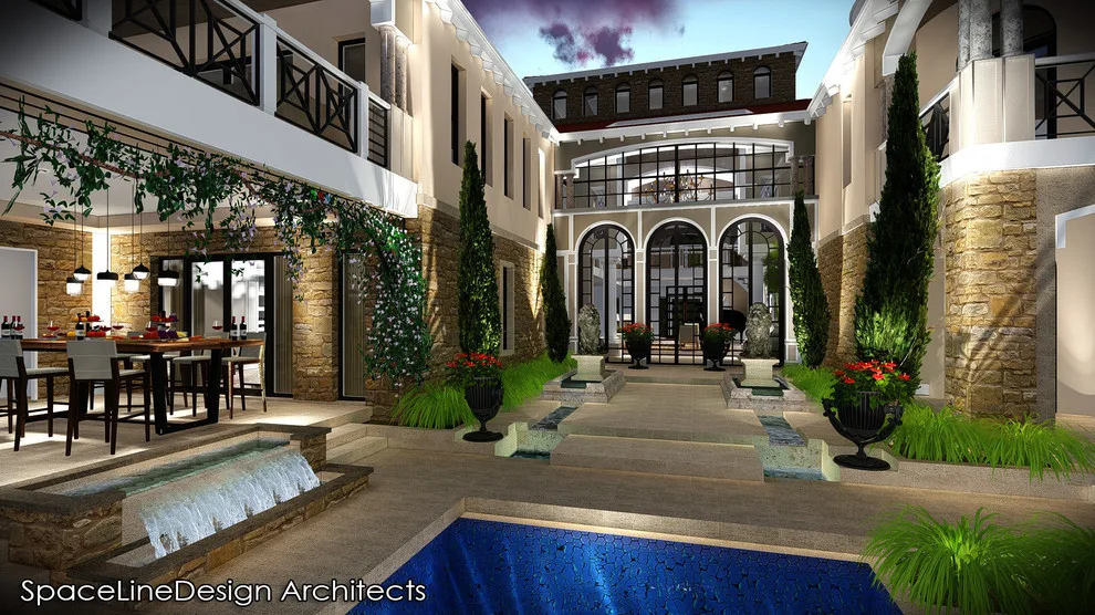 Contemporary Mediterranean Villa Design by Spacelinedesign Architects - Photo 4