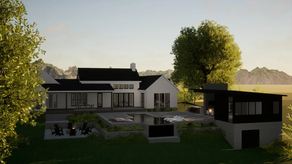 Contemporary Pool Cottage by Ario Studio - Photo 4