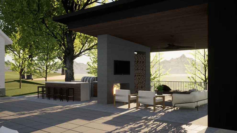Contemporary Pool Cottage by Ario Studio - Photo 5