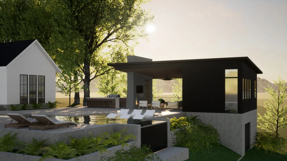 Contemporary Pool Cottage by Ario Studio - Photo 6