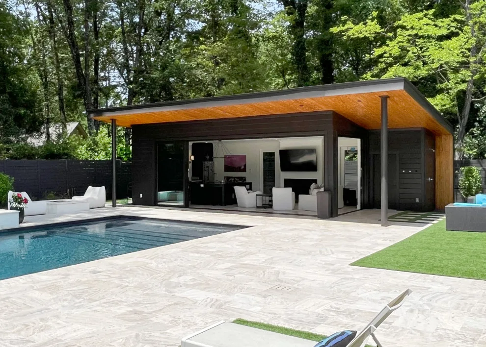 Contemporary Pool House by Cox Architecture And Design - Photo 7