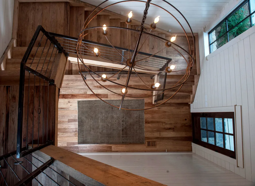 Contemporary Rustic Lakeside Retreat by Christopher Architecture & Interiors - Photo 4