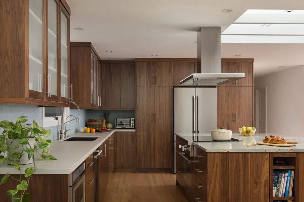 Contemporary Walnut Kitchen Renovation by Blue Oak Architecture - Photo 4
