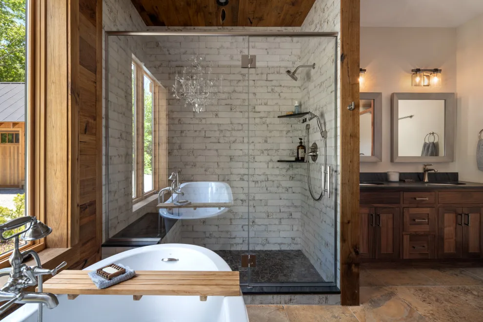 Vermont Mountain Aesthetics by Jennifer Lane Architecture & Design - Photo 6