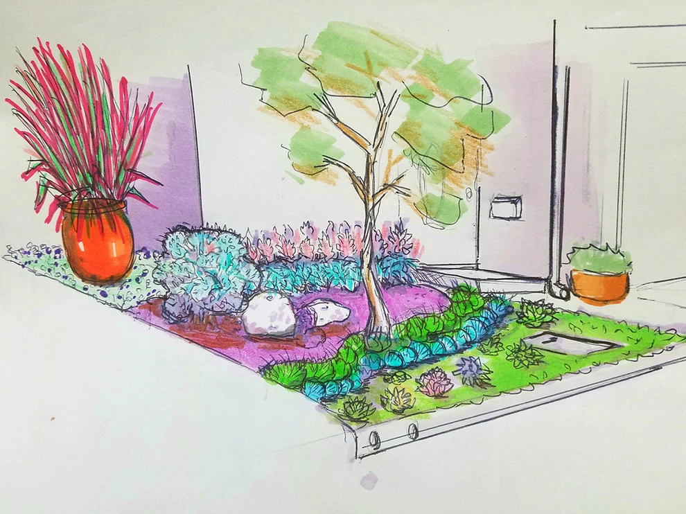 Landscape Sketches in Los Angeles by Flores Artscape, Inc. - Photo 5