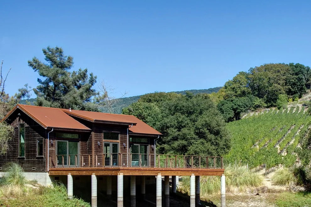 Napa Country Dock and Barn House by Paul Kelley Architecture - Photo 4
