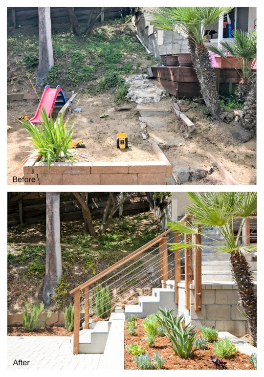 Before & After: Front & Backyard by Flores Artscape, Inc. - Photo 4