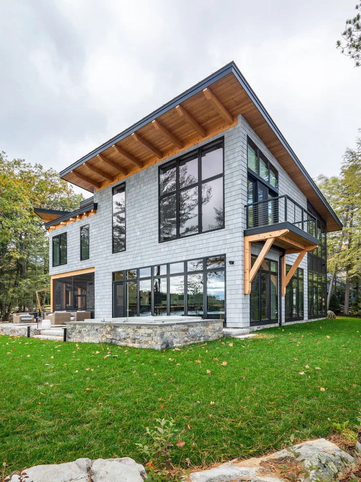 New Hampshire Cottage by the Lake by BRIBURN - Architecture For Life - Photo 2