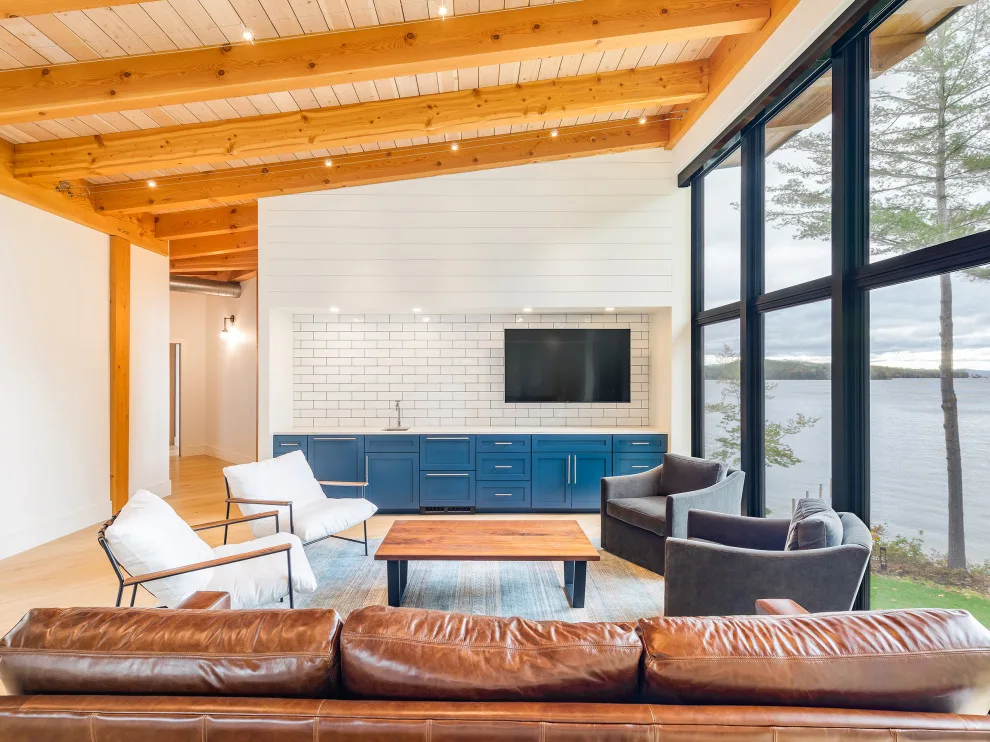 New Hampshire Cottage by the Lake by BRIBURN - Architecture For Life - Photo 9