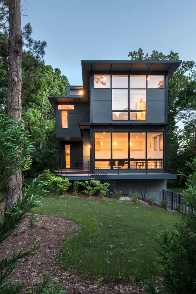 North Street Two-Family Home by Robert M. Cain, Architect - Photo 2
