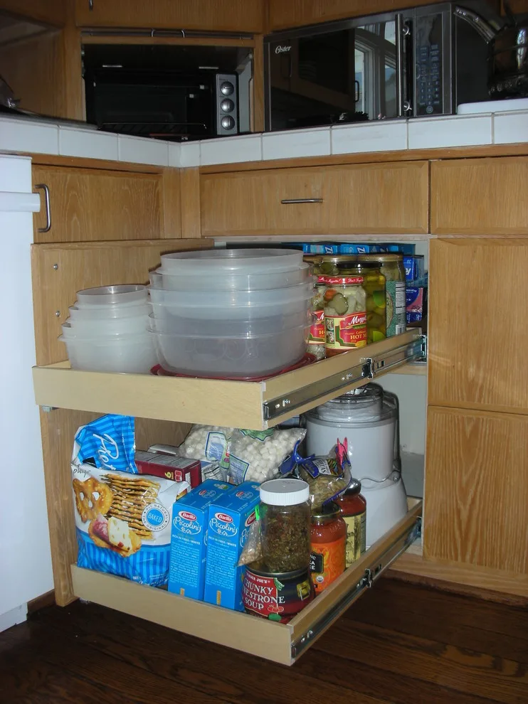 Corner Cabinet Solutions, Rotating Shelves & Glide Systems by ShelfGenie Of Columbus - Photo 18
