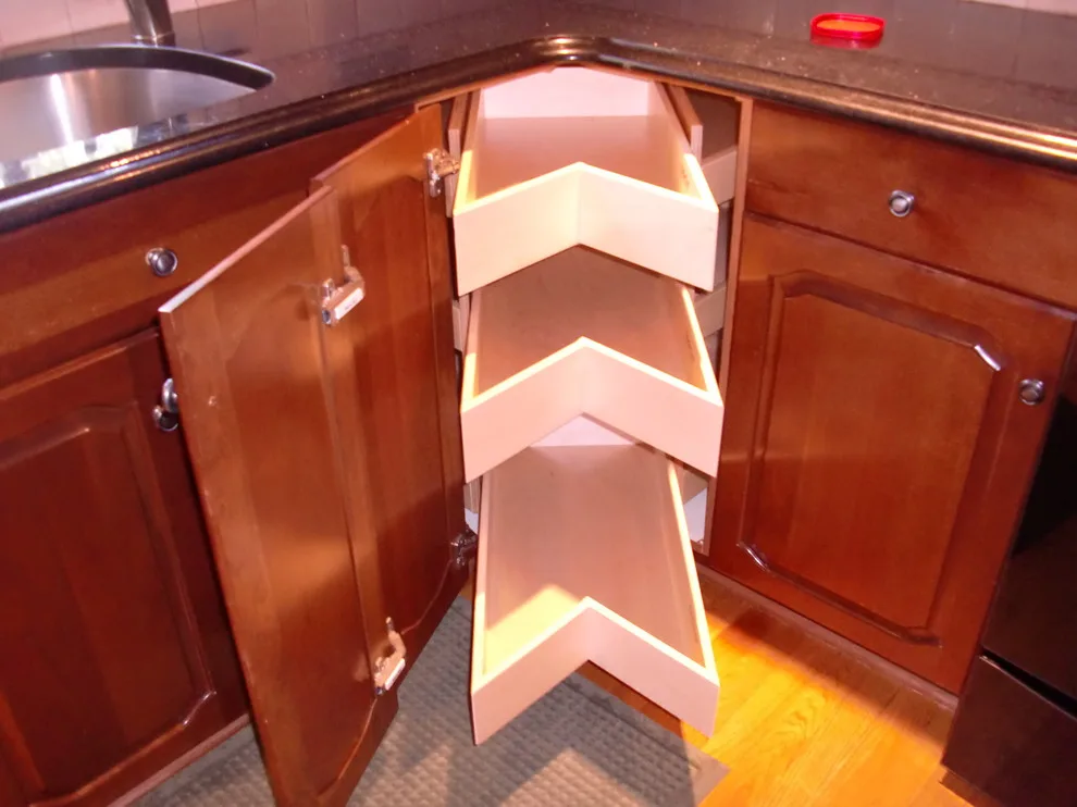 Corner Cabinet Solutions, Rotating Shelves & Glide Systems by ShelfGenie Of Columbus - Photo 28