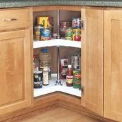 Corner Cabinet Solutions, Rotating Shelves & Glide Systems by ShelfGenie Of Columbus - Photo 11