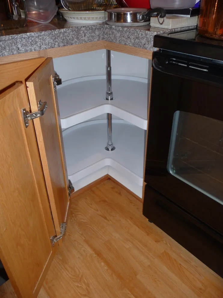 Corner Cabinet Solutions, Rotating Shelves & Glide Systems by ShelfGenie Of Columbus - Photo 8