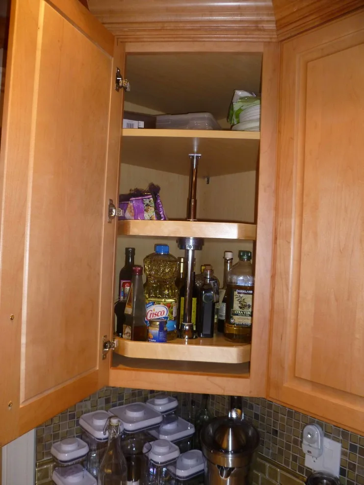 Corner Cabinet Solutions, Rotating Shelves & Glide Systems by ShelfGenie Of Columbus - Photo 15