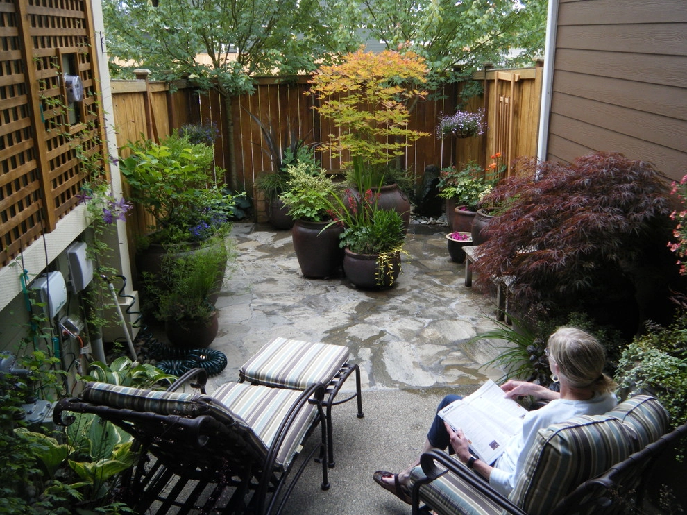 Small backyards by Puget Sound Landscaping, Inc. - Photo 11