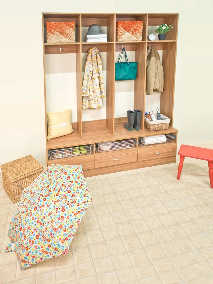 Mudroom and Entryway Organization by Organized Living - Photo 34