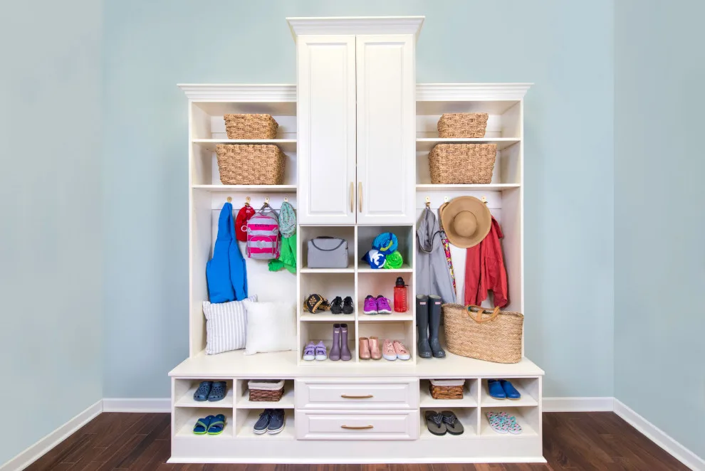 Mudroom and Entryway Organization by Organized Living - Photo 30