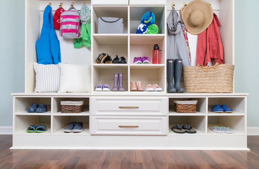 Mudroom and Entryway Organization by Organized Living - Photo 26