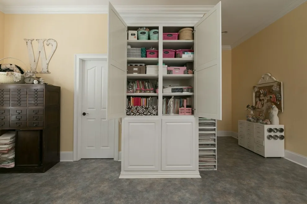 Darrell Creek JW Craft Room 2015 by STR8N UP Professional Organizing Services - Photo 7