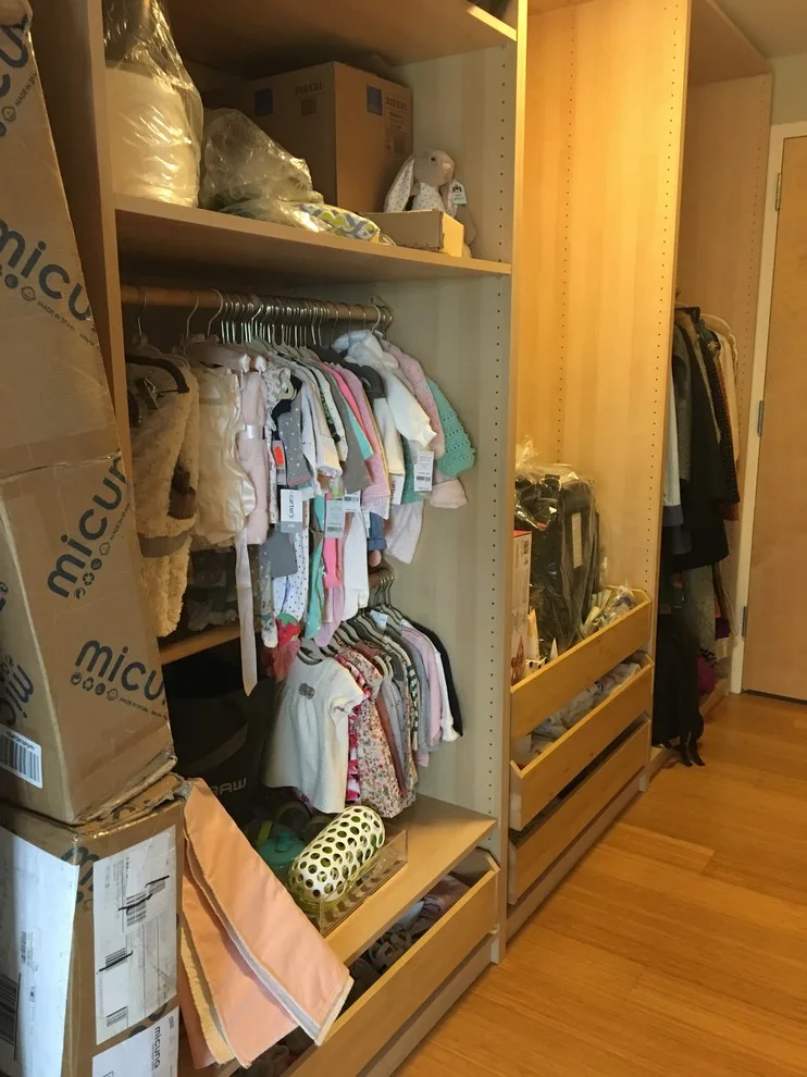 Urban Nursery Storage and Laundry Area by Abbey Claire Professional Organizing - Photo 6