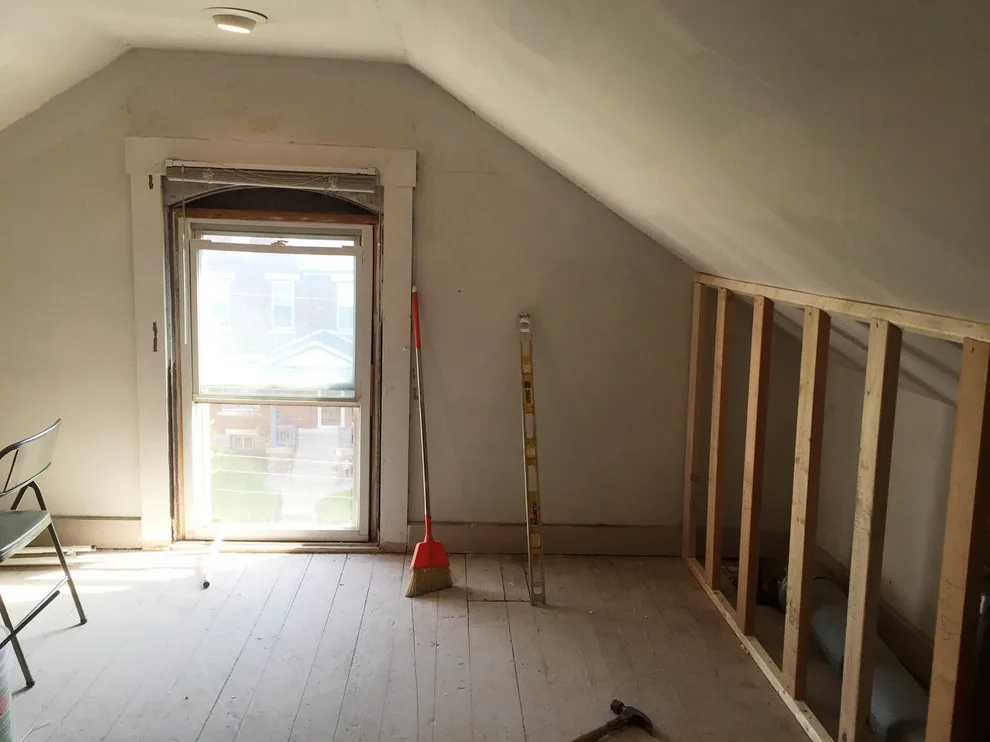 Renovated Attic Master Closet by Jessica Earley - Photo 8