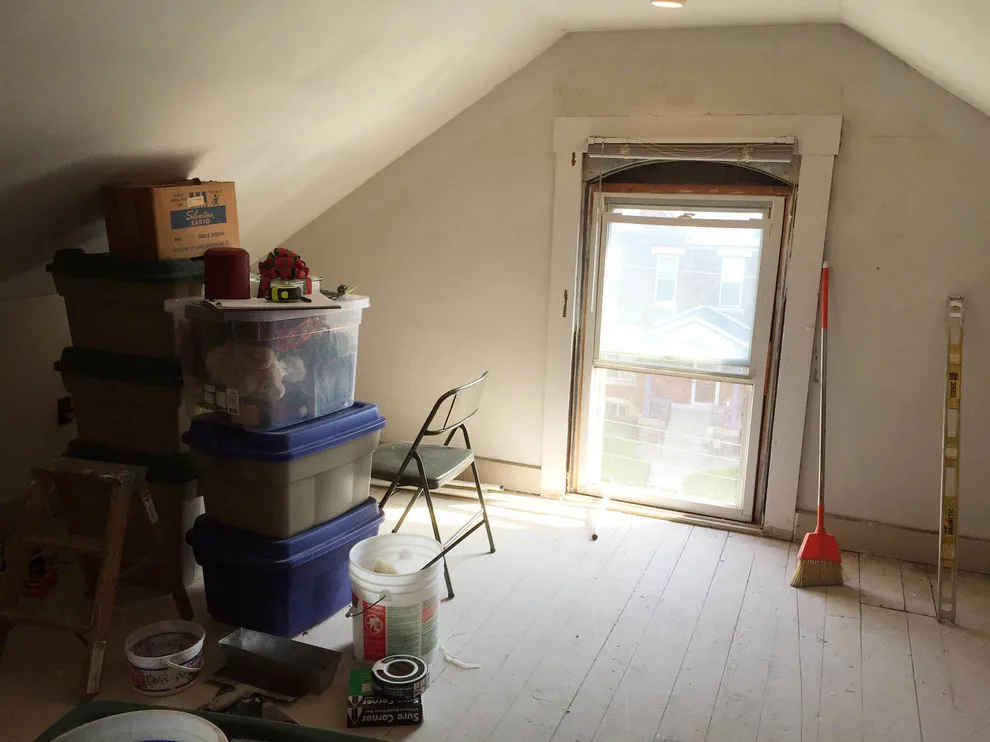 Renovated Attic Master Closet by Jessica Earley - Photo 5