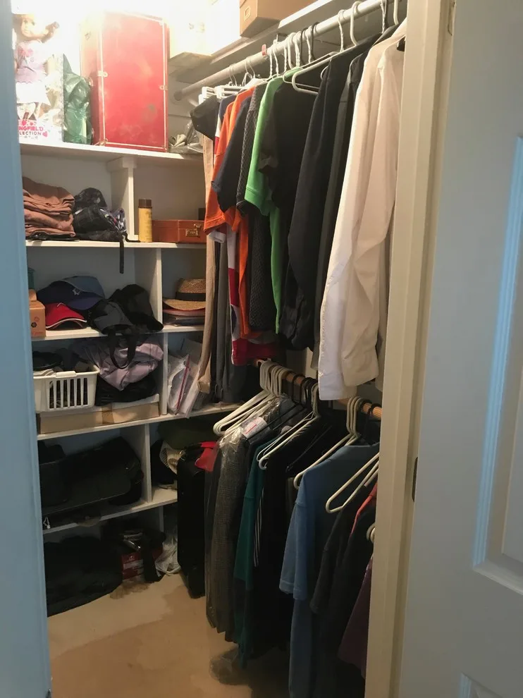 Oak Forest and Garden Oaks Primary Closet by Amy Arnold Professional Organizer - Photo 3