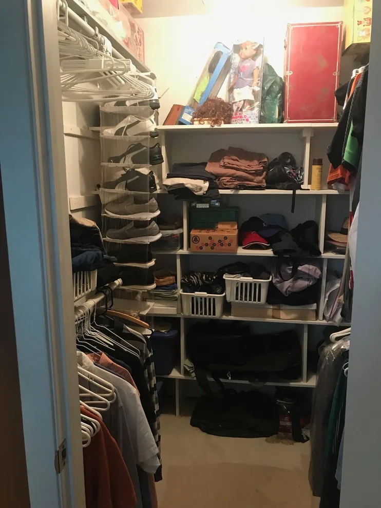 Oak Forest and Garden Oaks Primary Closet by Amy Arnold Professional Organizer - Photo 2