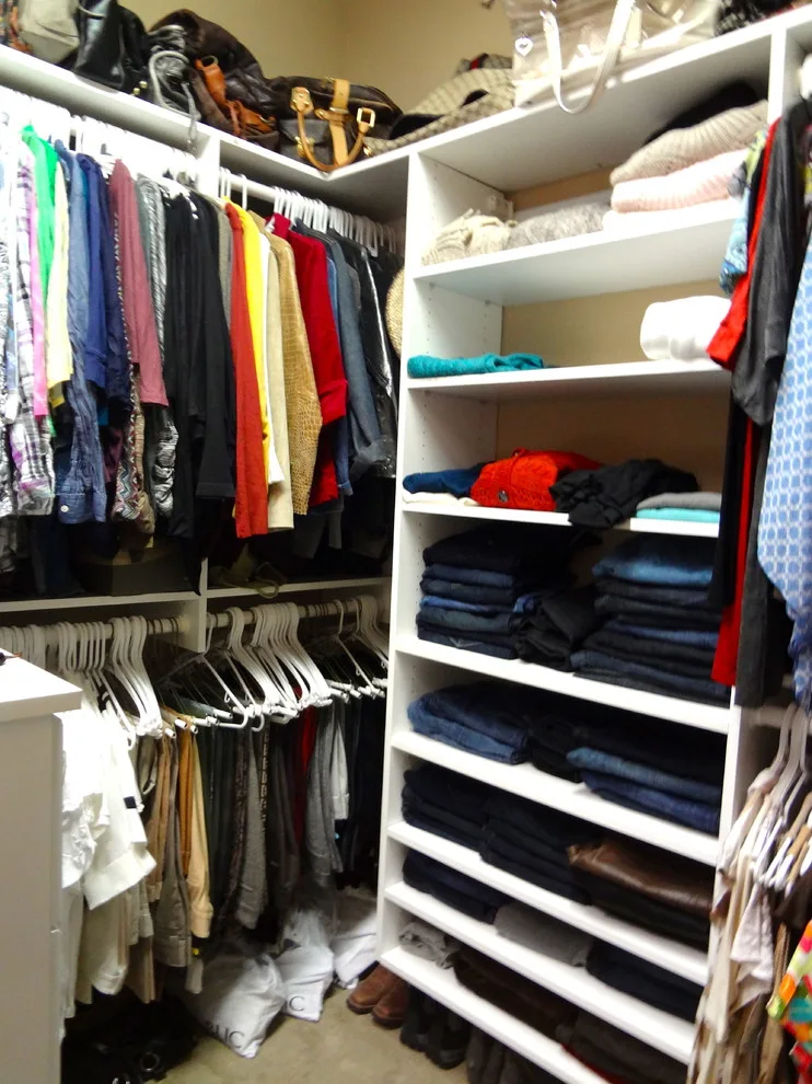 Master Bedroom Closet Organization by Pure & Simple Organizing - Photo 9