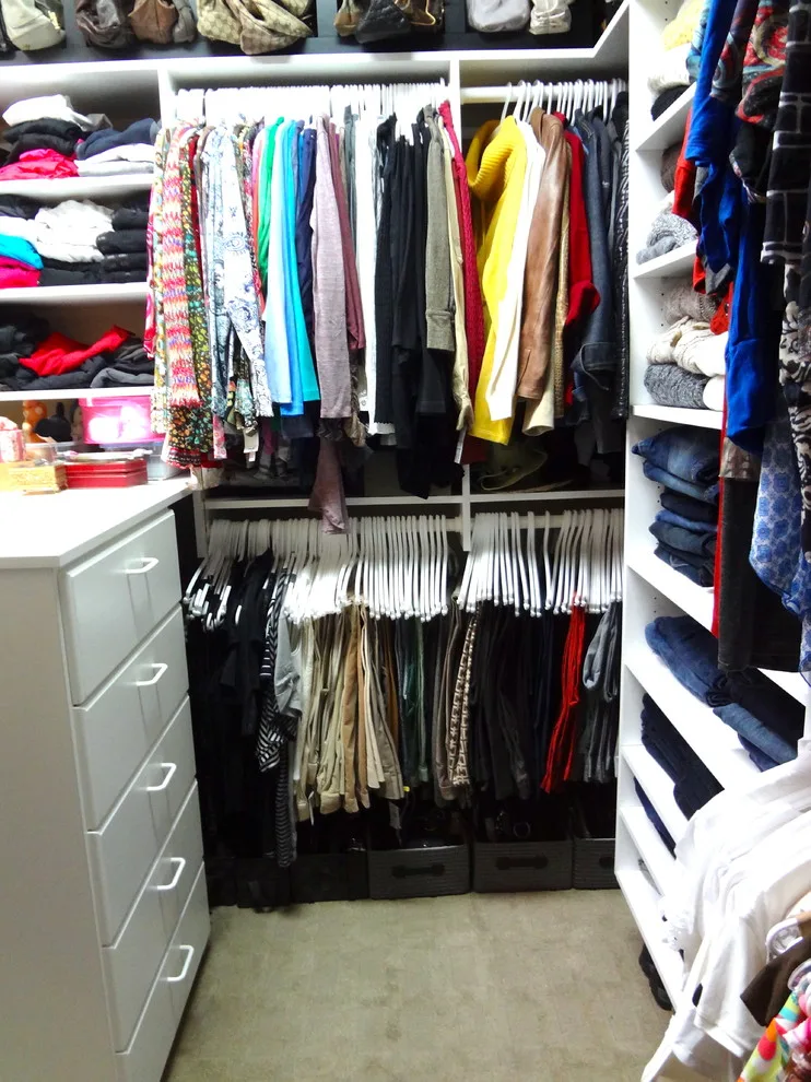 Master Bedroom Closet Organization by Pure & Simple Organizing - Photo 8