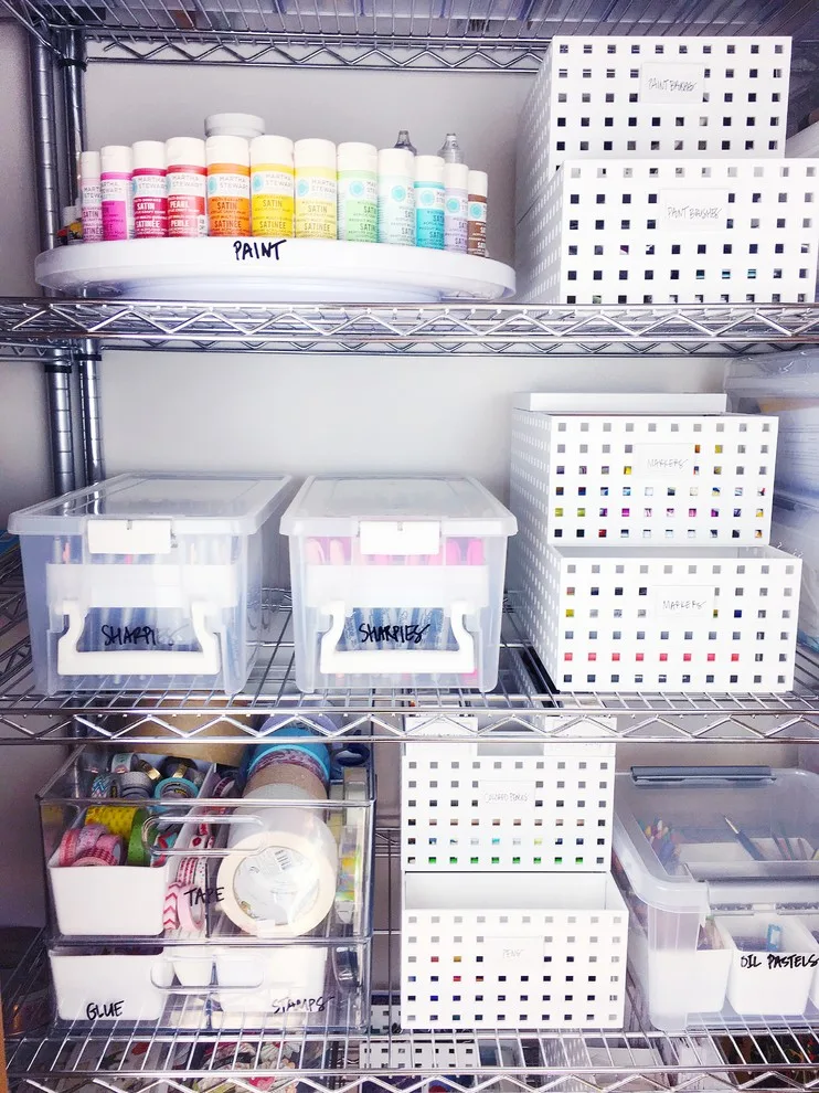 creative storage space by Organized Simplicity - Photo 5