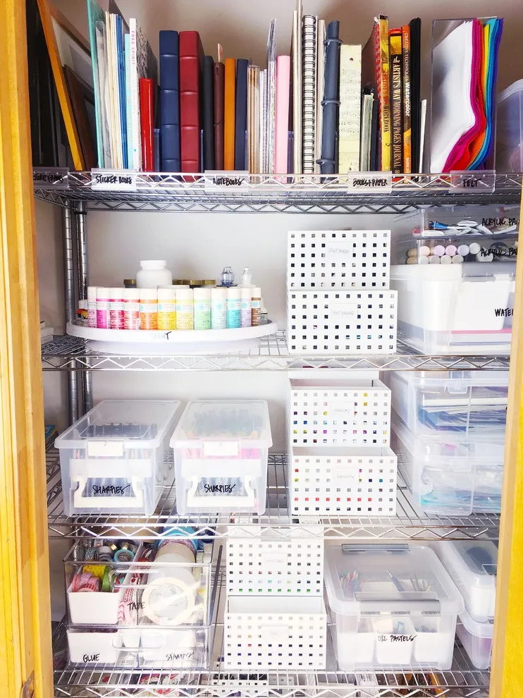 creative storage space by Organized Simplicity - Photo 6