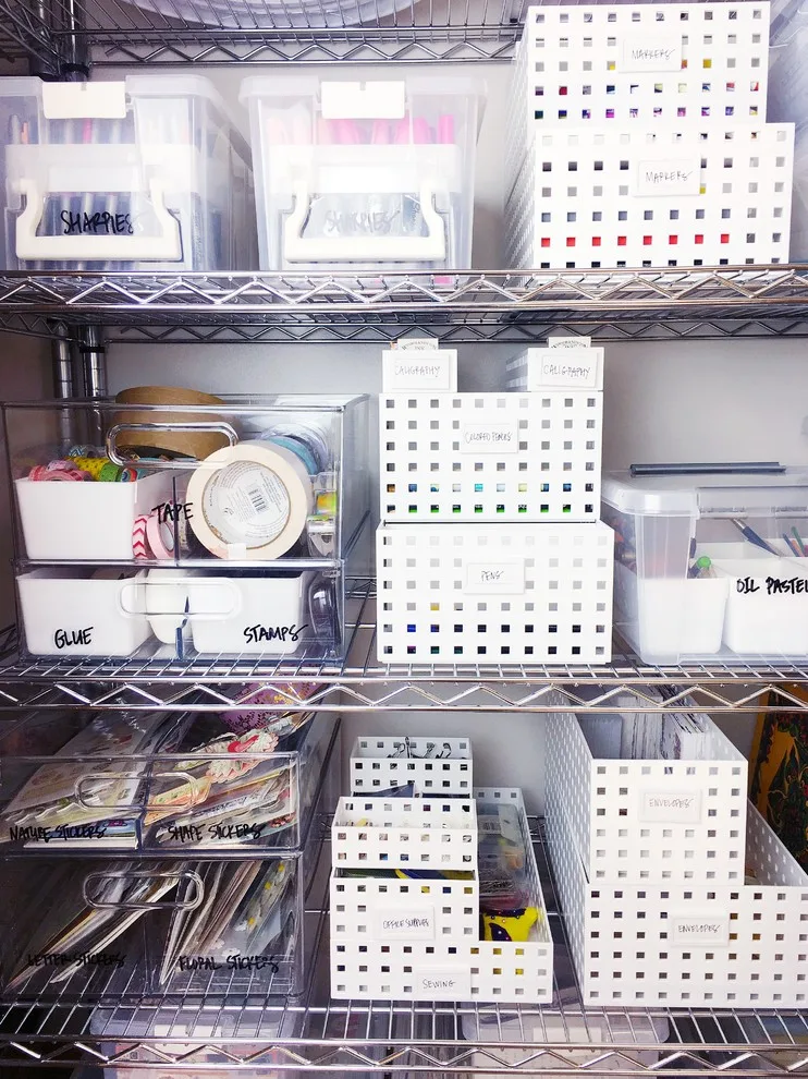 creative storage space by Organized Simplicity - Photo 2