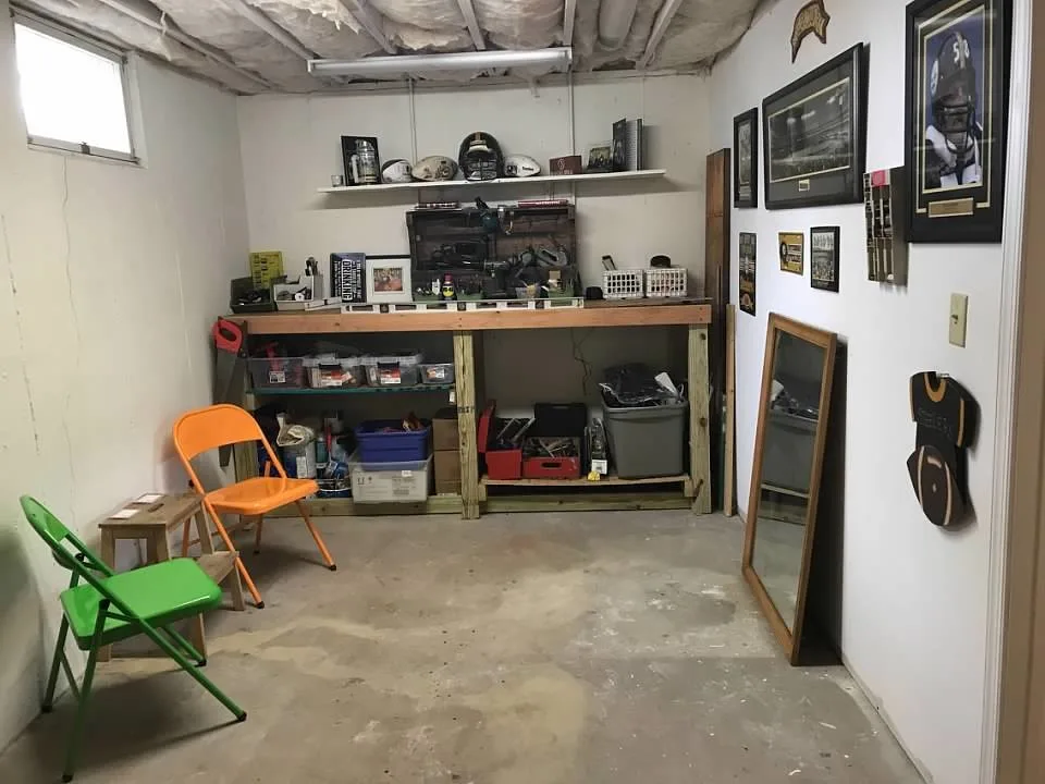 Organizing the Basement for Work and Play Space by Clutter Crazy - Photo 2