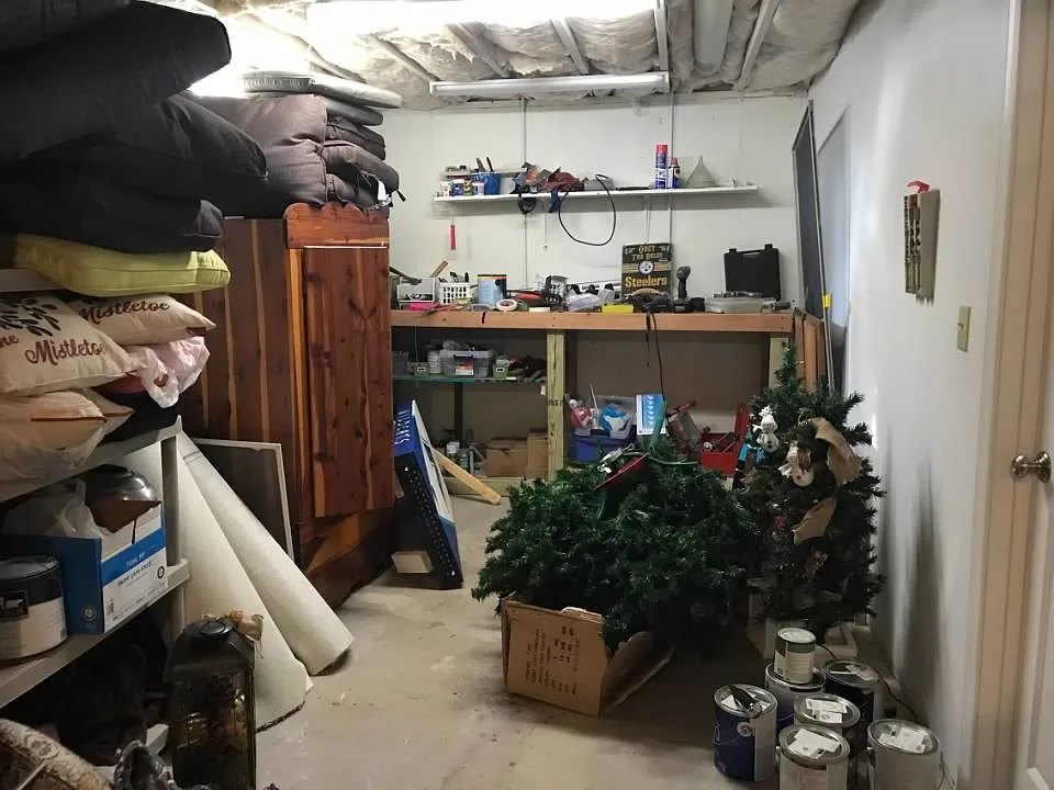 Organizing the Basement for Work and Play Space by Clutter Crazy - Photo 4
