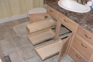 Bathroom Pull-Out Shelves by ShelfGenie Of Columbus - Photo 26