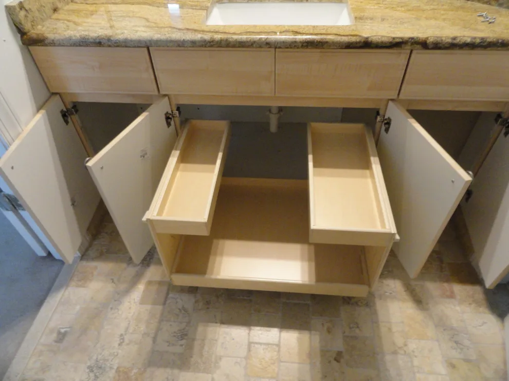 Bathroom Pull-Out Shelves by ShelfGenie Of Columbus - Photo 32