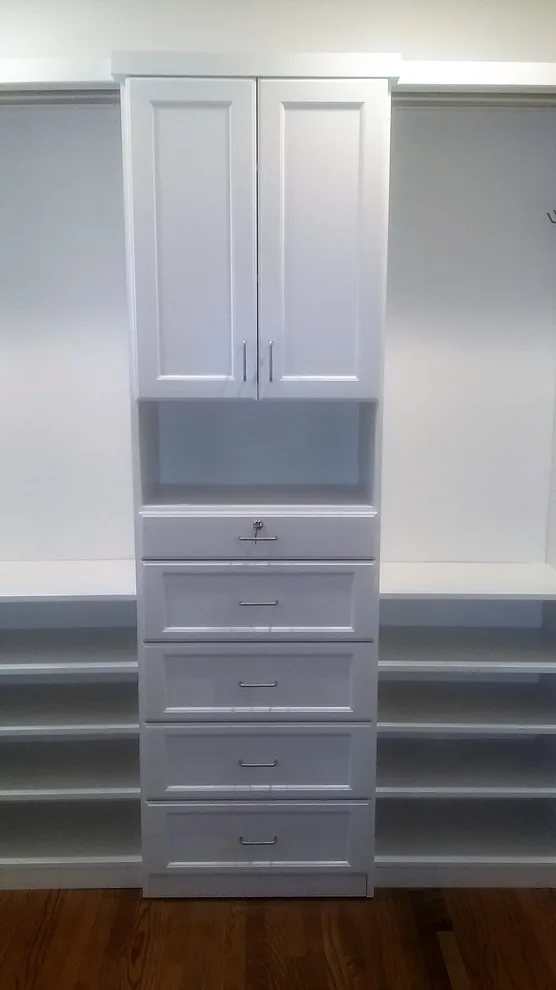 Efficiently Designed White Walk-in Space by Closet Solutions - Photo 7