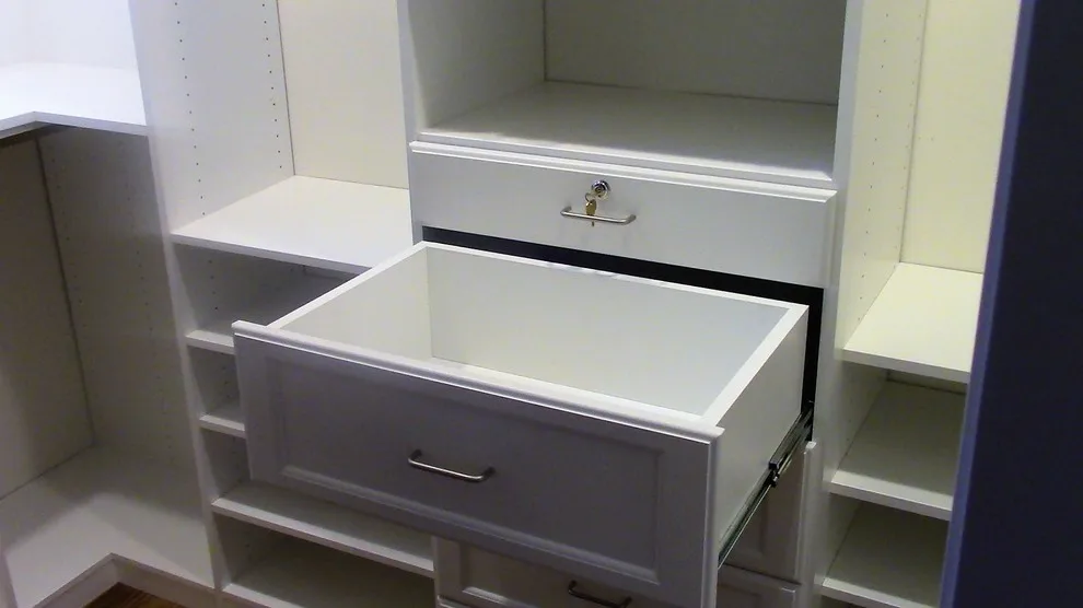 Efficiently Designed White Walk-in Space by Closet Solutions - Photo 6