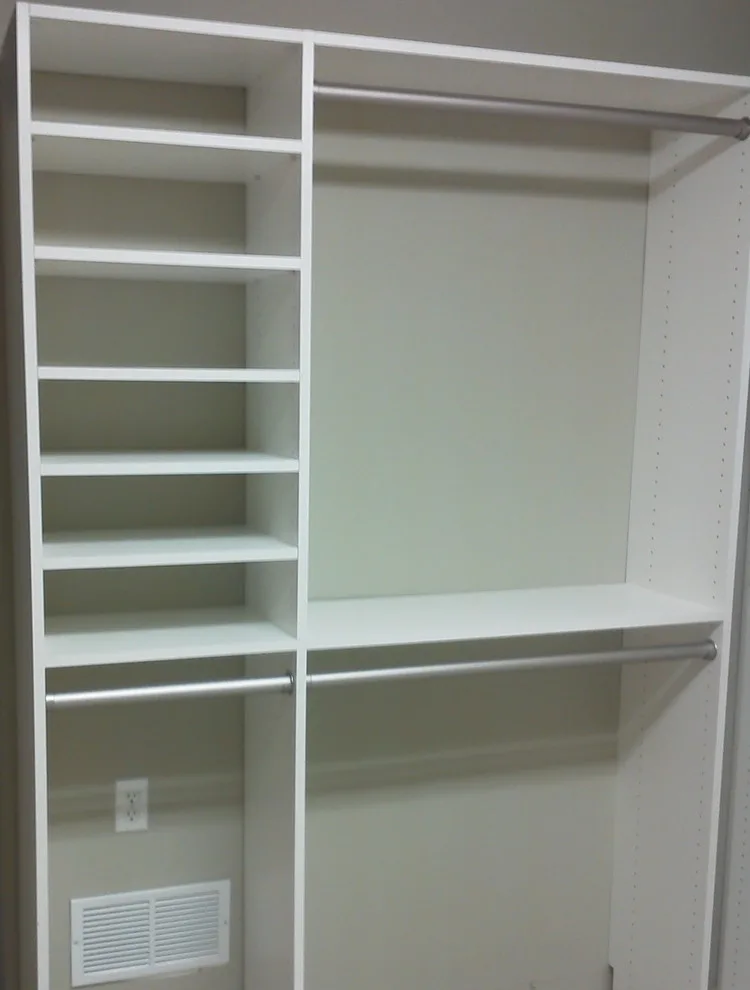 Ivory Walk-In Wardrobe by The Tailored Closet And PremierGarage - Photo 2