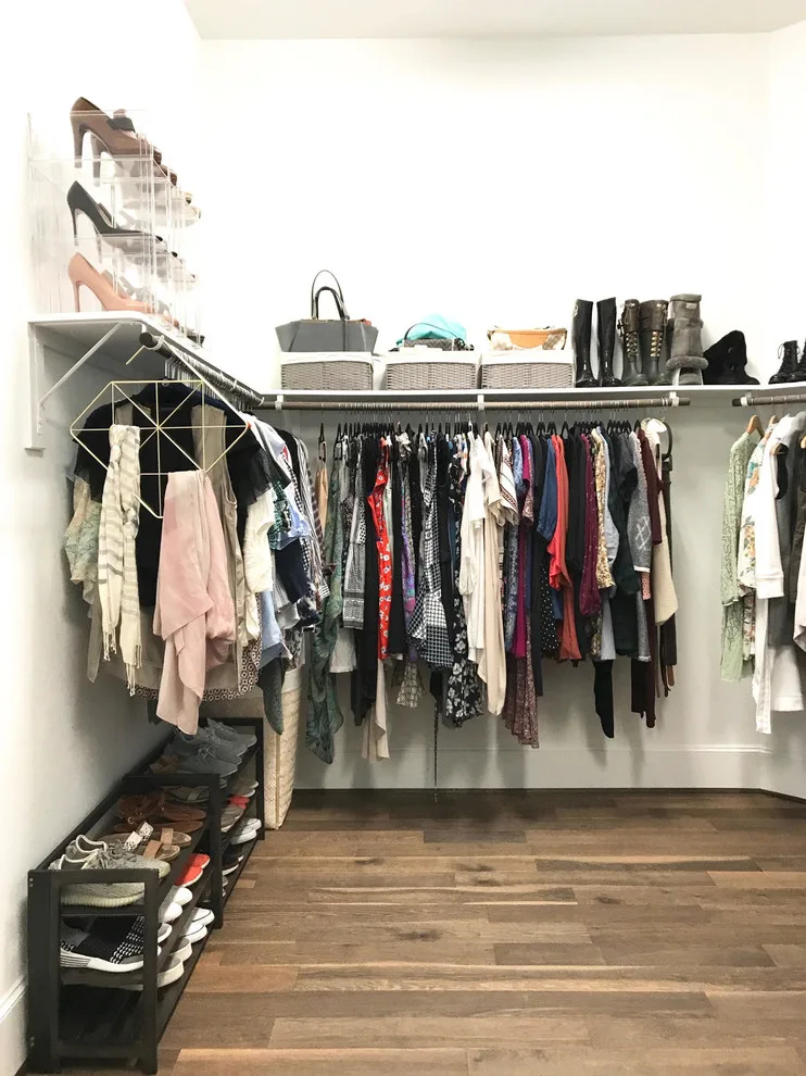 Conroe New Construction Main Closet by Organized Life Design - Photo 2