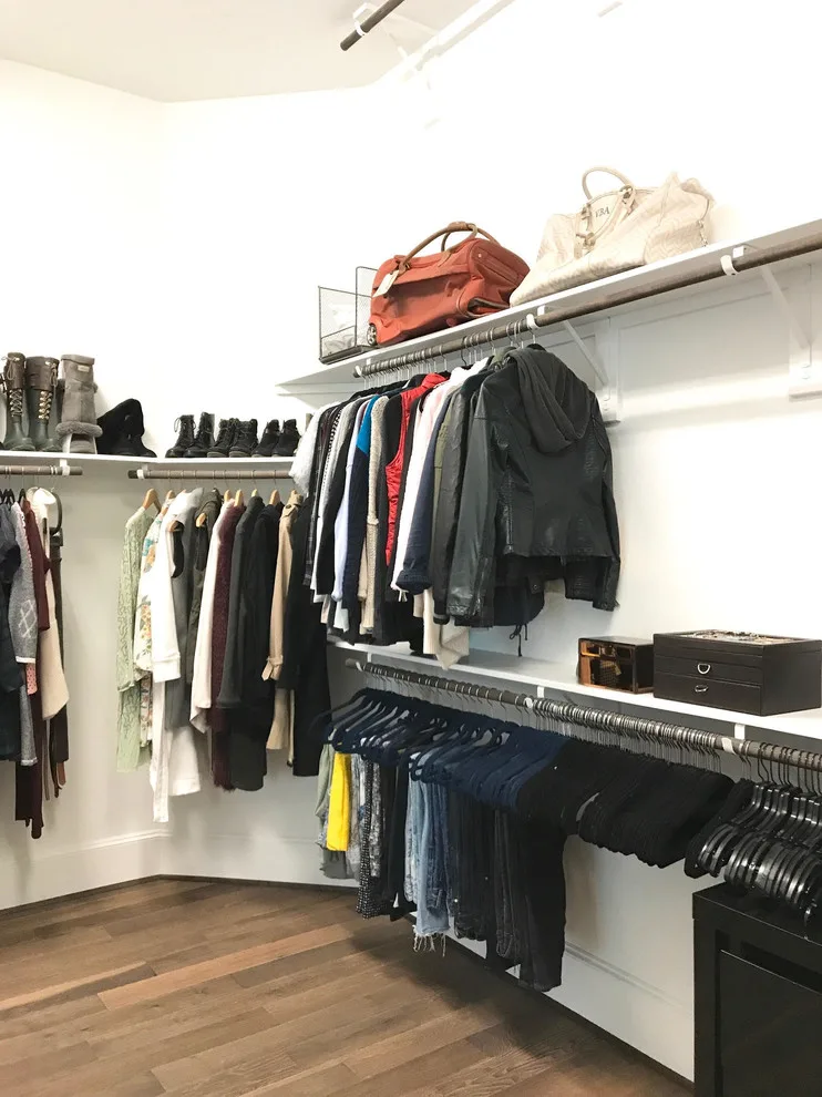 Conroe New Construction Main Closet by Organized Life Design - Photo 15